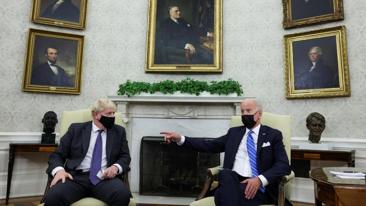 Джонсън се срещна с американския президент Байдън