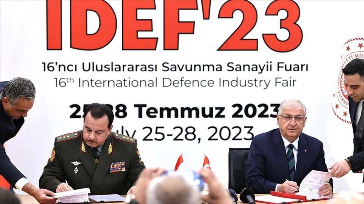 土耳其在国际国防工业博览会期间与多国签署协议