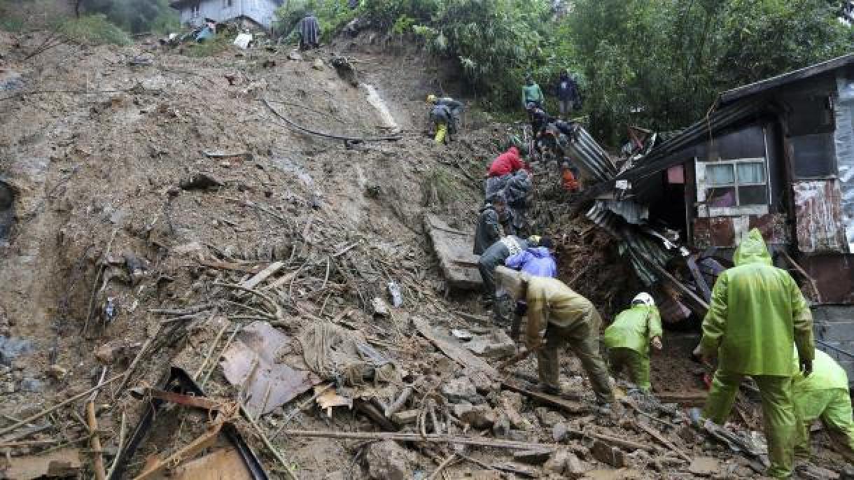 Pelo menos 22 mortos devido a deslizamentos de terra nas Filipinas