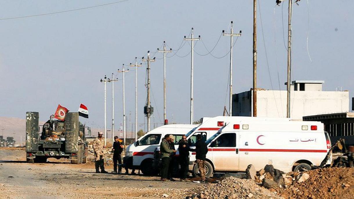 Mosulda uyushtirgan xudkushlik hujumi oqibatida bir tinch aholi halok 30 nafar yaralandi.