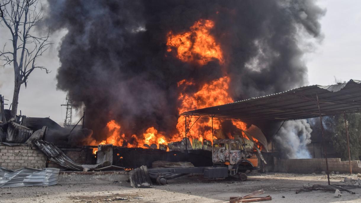 Dezenas de civis morrem queimados após um bombardeio em Guta Oriental