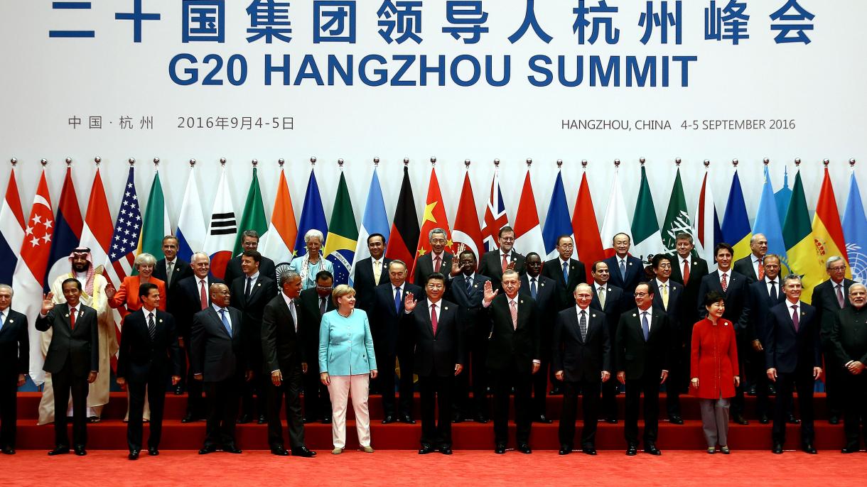 Qıtayda  G-20 Sammitı başlandı