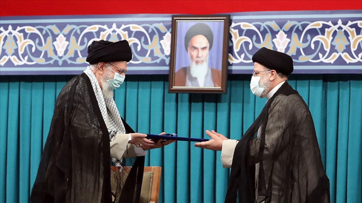 ایران نینگ ینگی جمهور رئیسی اوز وظیفه سینی تسلیم آلدی