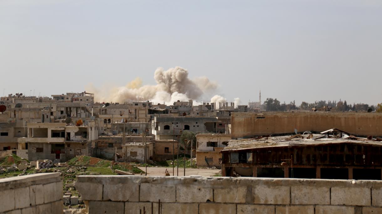 ادامه حملات نیروهای اسد در سوریه