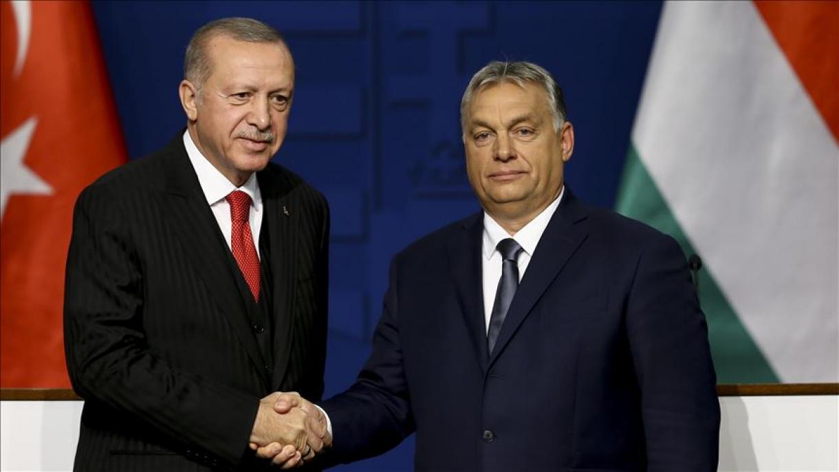 Turkiya prezidenti Erdo’g’an Vengriya bosh vaziri Viktor Orban bilan uchrashdi