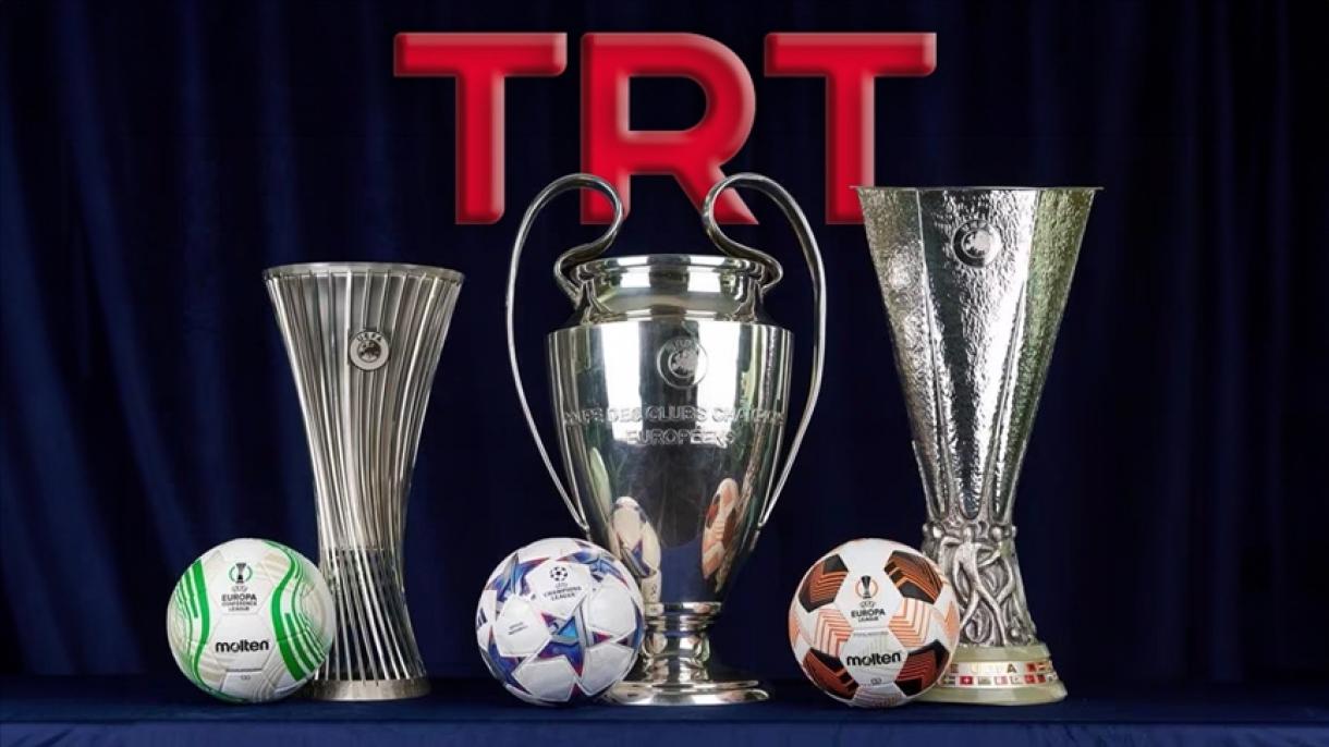 La TRT retransmitirá los partidos de las Copas de la UEFA