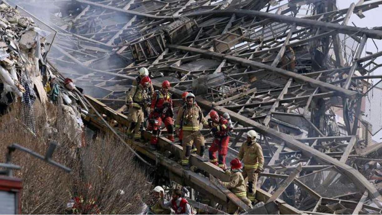 وقوع چندین انفجار مهیب پیش از فروپاشی ساختمان پلاسکو