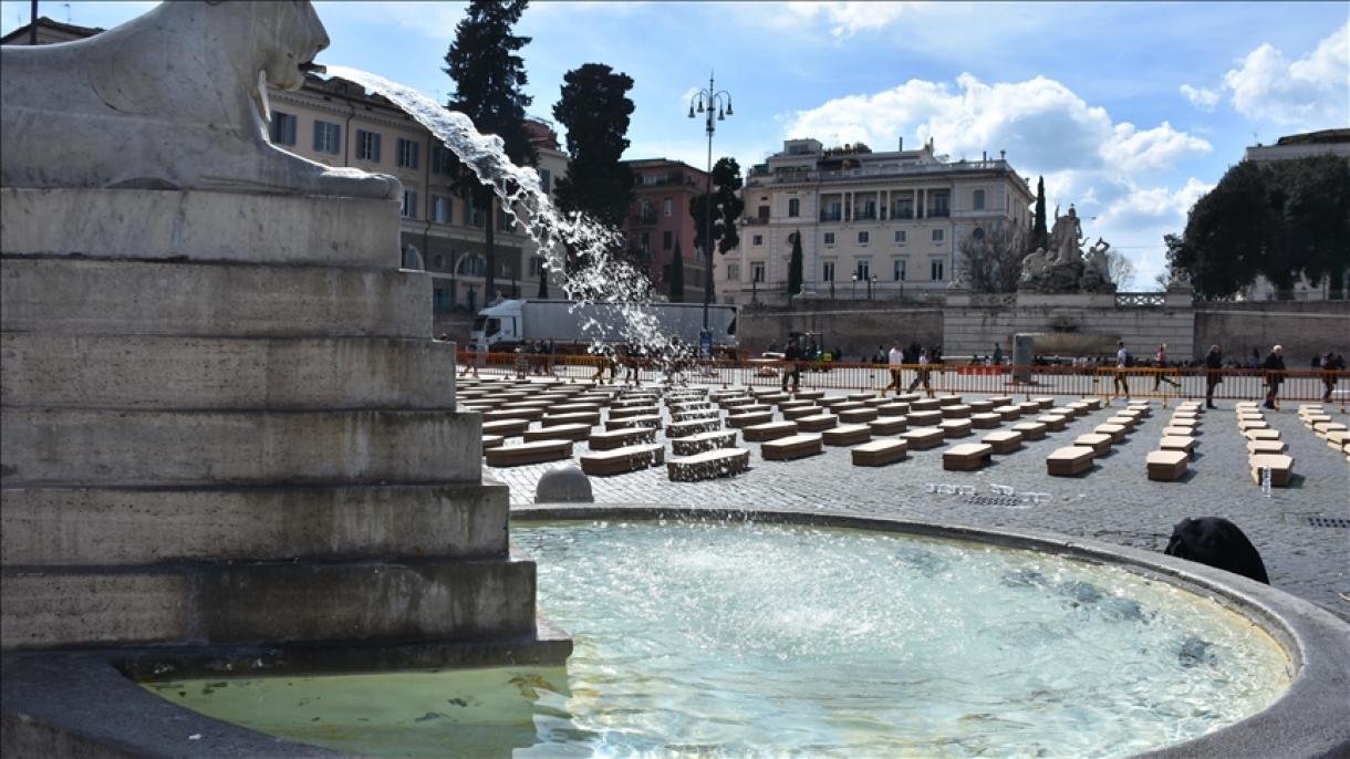Roma: 1041 bare in piazza per dire basta alle morti sul lavoro