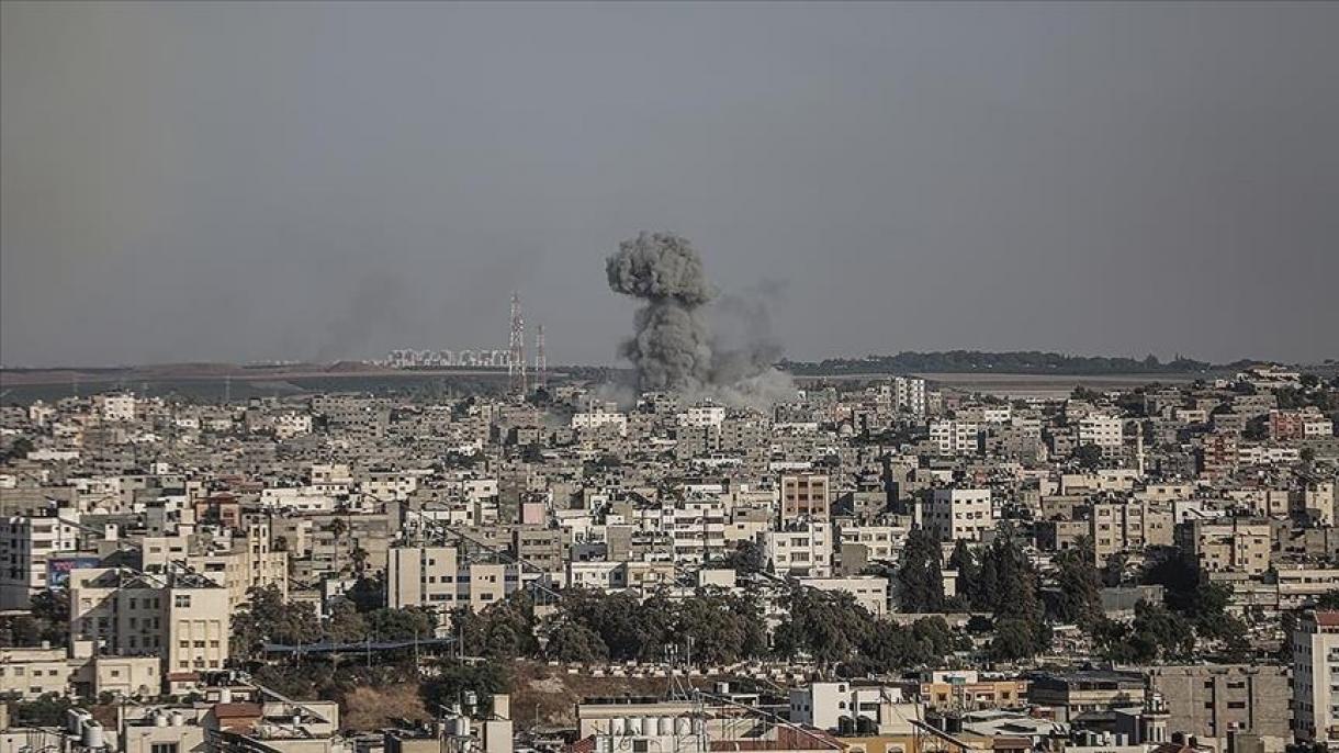 غزه-ده آتشکس اعلان ائدیلیب