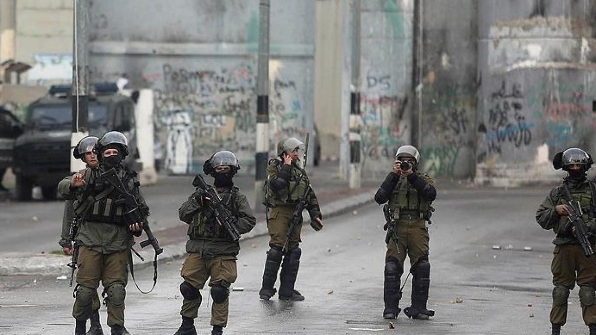 بازداشت فلسطینیان توسط نیروهای اسرائیلی