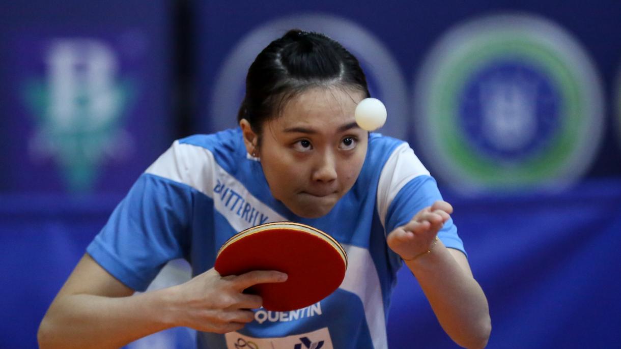 Jugadora de ping-pong turca luchará en los partidos de la serie mundial