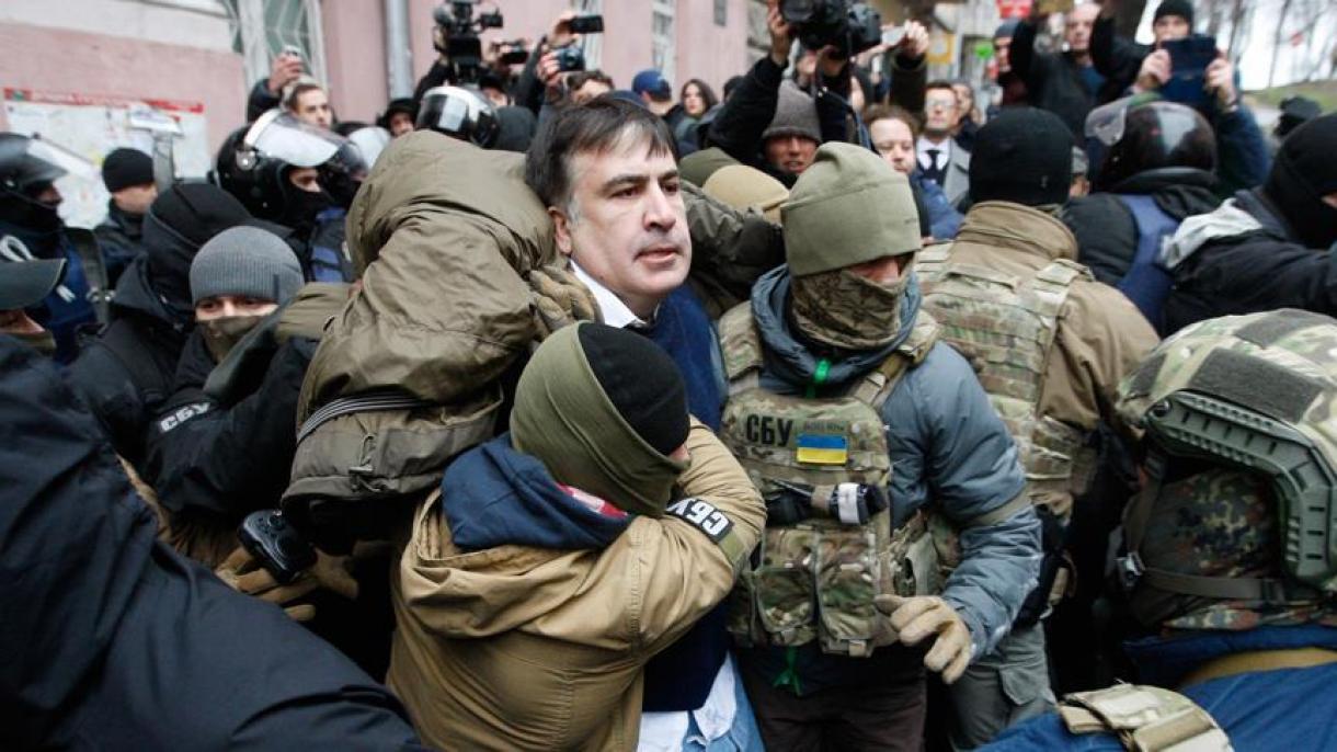 Őrizetbe vették Kijevben Szaakasvili volt odesszai kormányzót