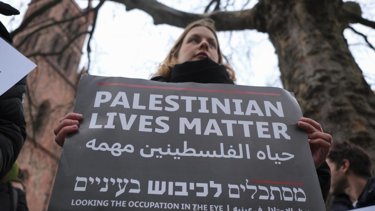 世界多国民众抗议以色列在加沙的屠杀