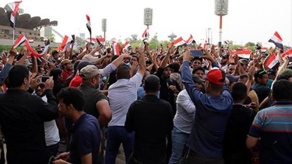 Bag'dodda bir guruh Sadr Harakati a'zolari parlamentga bostirib kirishdi