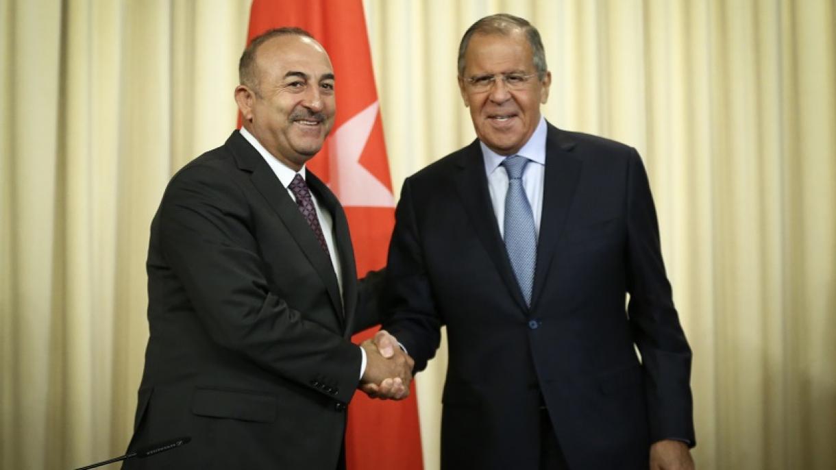 گفتگوی وزرای امور خارجه تورکیه و روسیه درباره سوریه