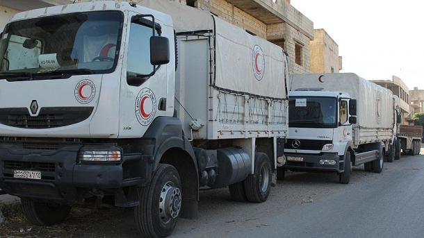 BMT Homs şәhәrinin Hula bölgәsinә humanitar yardım göndәrib