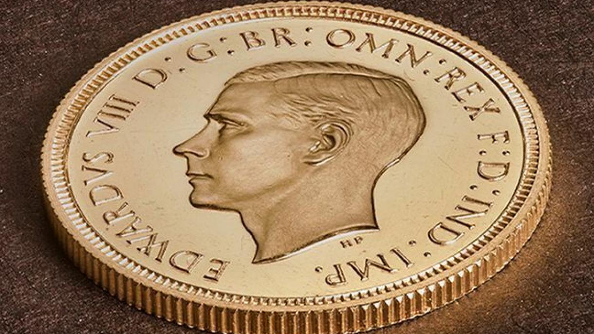 Британиянын падышасы Эдуард VIII үчүн басылып чыккан монета рекорддук баага сатылды