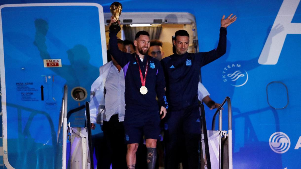 جام جهانی به آرژانتین رسید