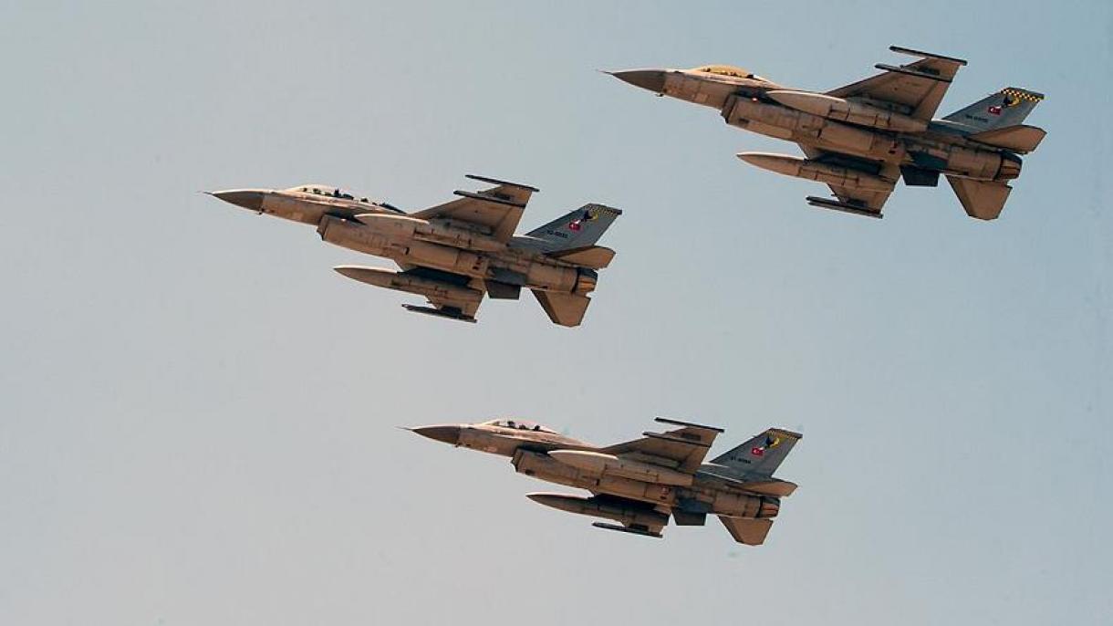 Las FAS turcas prosiguen las operaciones aéreas