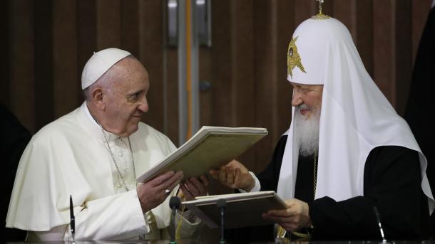 Francisco y Kiril abren un canal de diálogo entre católicos y ortodoxos