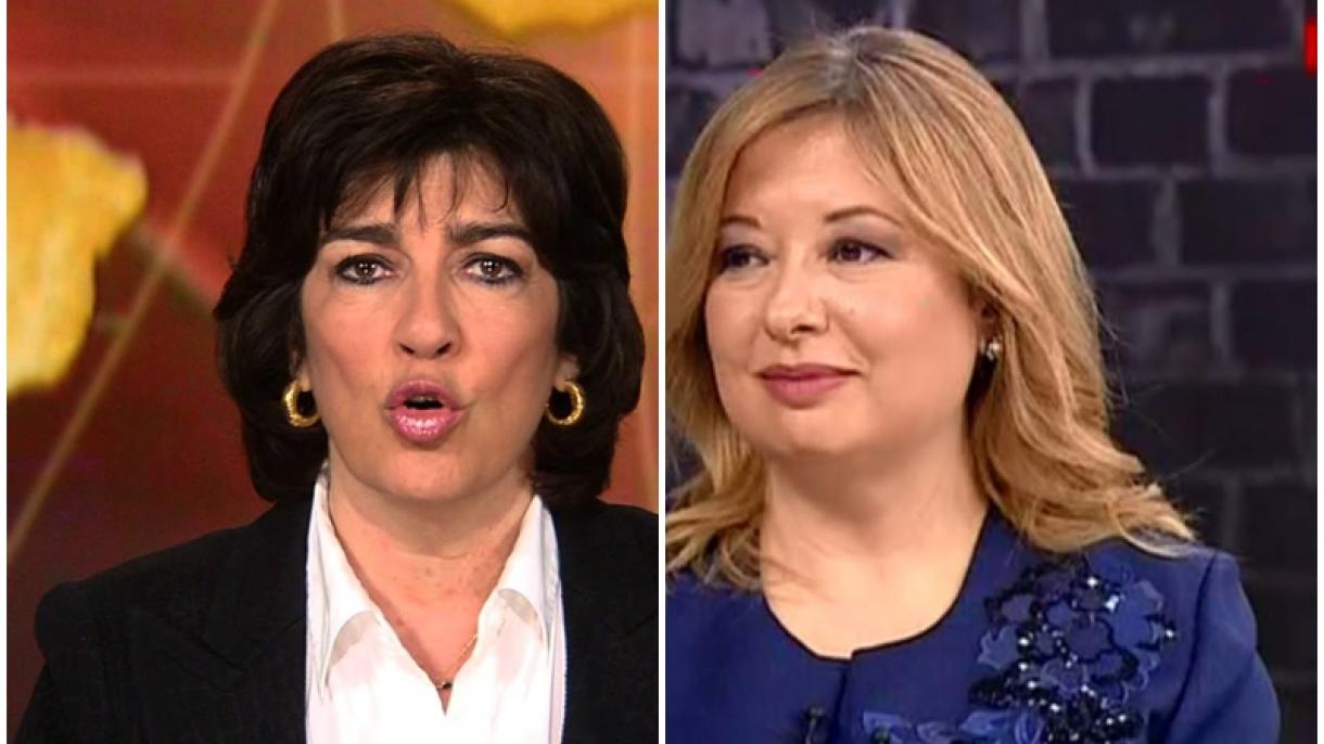La asesora principal de Erdogan degrada a Christiane Amanpour