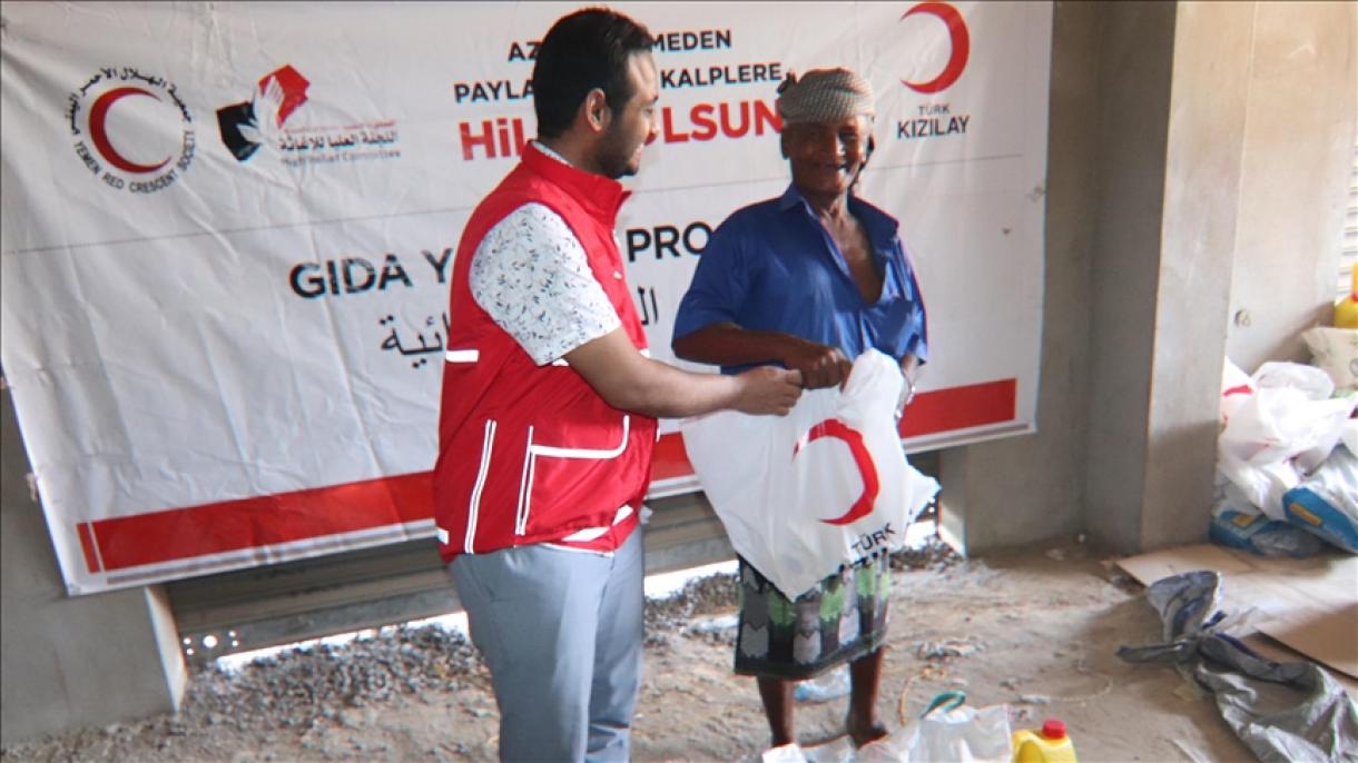 ترک ہلال احمرپاکستان میں امدادی سرگرمیوں میں مصروف
