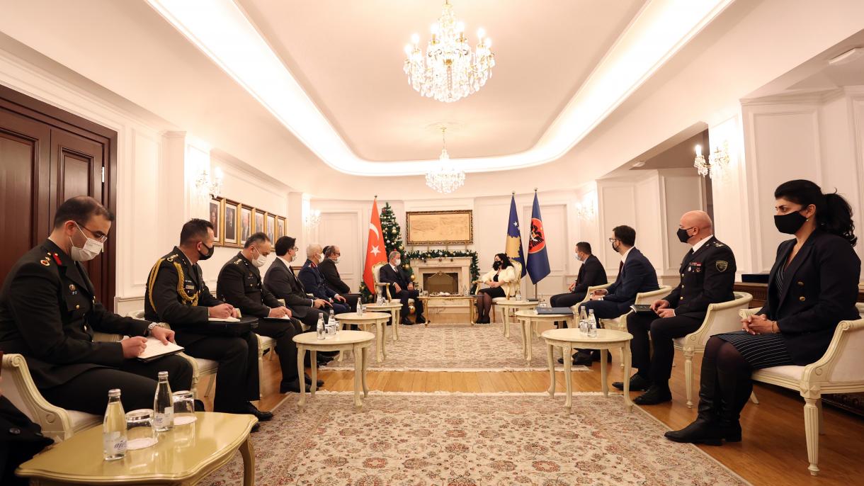 Ministra odbrane Turske Akara primili predsjednica Kosova Osmani i premijer Kurti