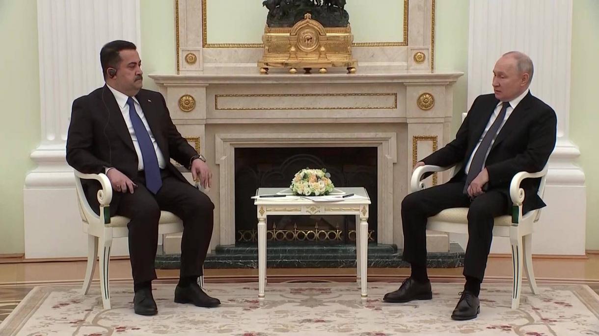 普金和伊拉克总理谈巴以冲突
