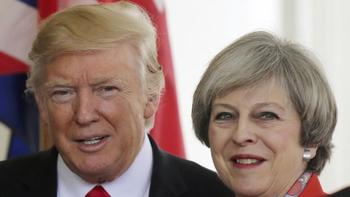 Telefonon beszélt Donald Trump amerikai elnök és Theresa May angol elnök