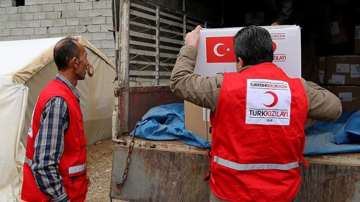 Χείρα βοήθειας της Τουρκικής Ερυθράς Ημισελήνου στους Τουρκμένους