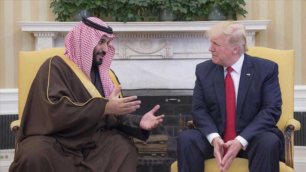 واشینگتون پوست قزئتی: شاه‌زاده محمد بن سلمان، ترامپی "ضعیف و قورخاق" گؤستردی
