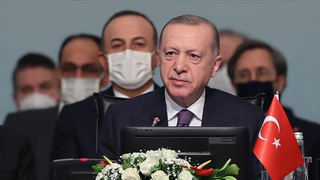 ئەردوغان 3 - نۆۋەتلىك تۈركىيە - ئافرىقا ھەمكارلىقى باشلىقلار يىغىنىدا سۆز قىلدى