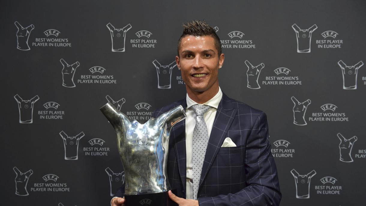 Cristiano Ronaldo nyerte a díjat