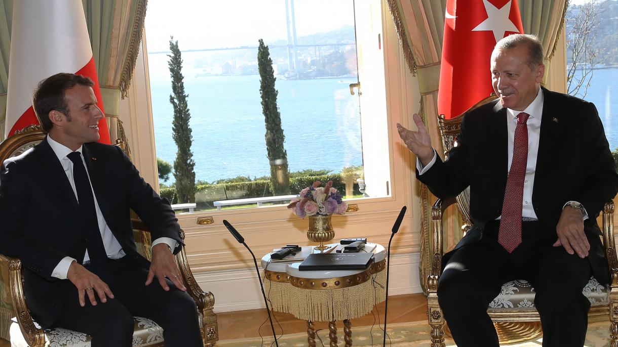 درخواست ماکرون در مورد دیدار با اردوغان