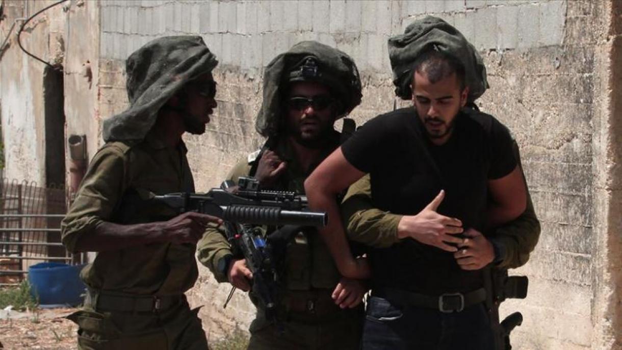 Израиль аскерлери 13 палестиналыкты дагы камоого алды