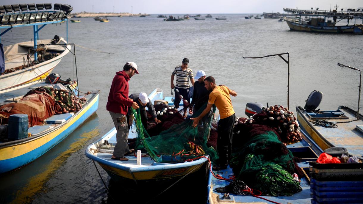 以色列拘留在加沙海域捕鱼的5名渔民