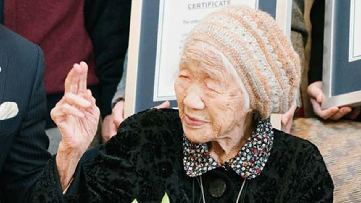 世界上最长寿老人田中凯恩 119 岁
