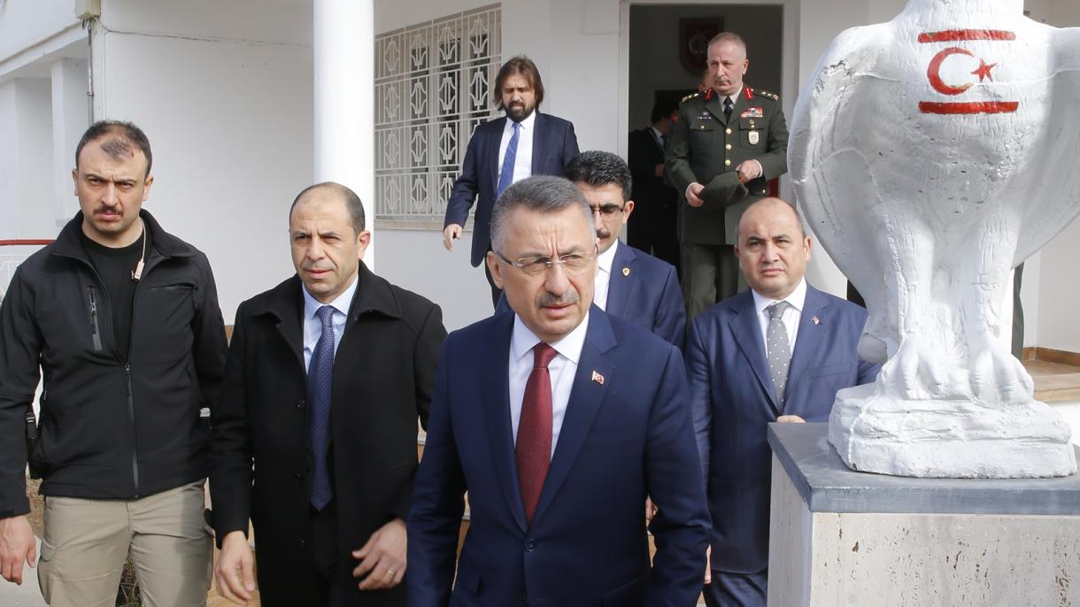 Vice-presidente turco visita o distrito de Maraş, no norte de Chipre