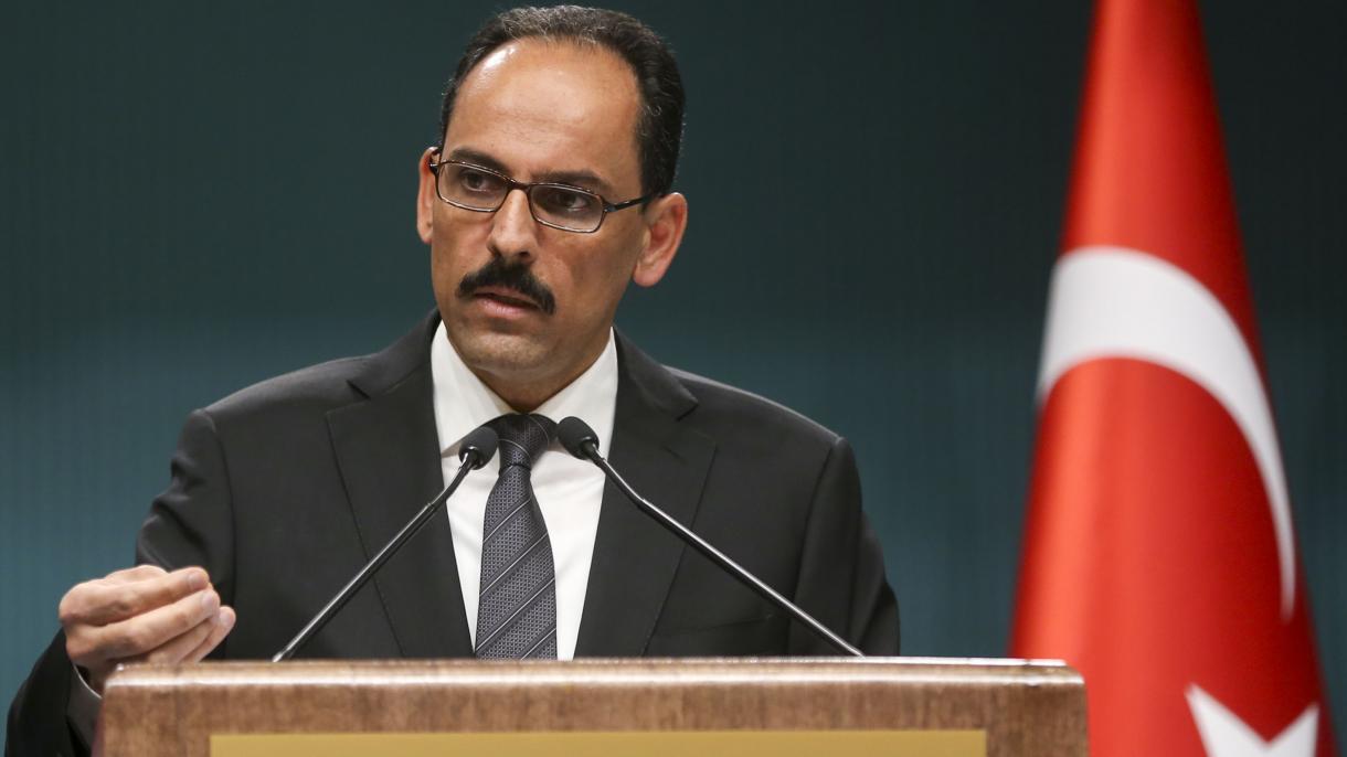 “Qərbdə bəzi dairələrin Türkiyəyə demokratiya dərsi keçməsi gülüş doğurur” İ.Kalın