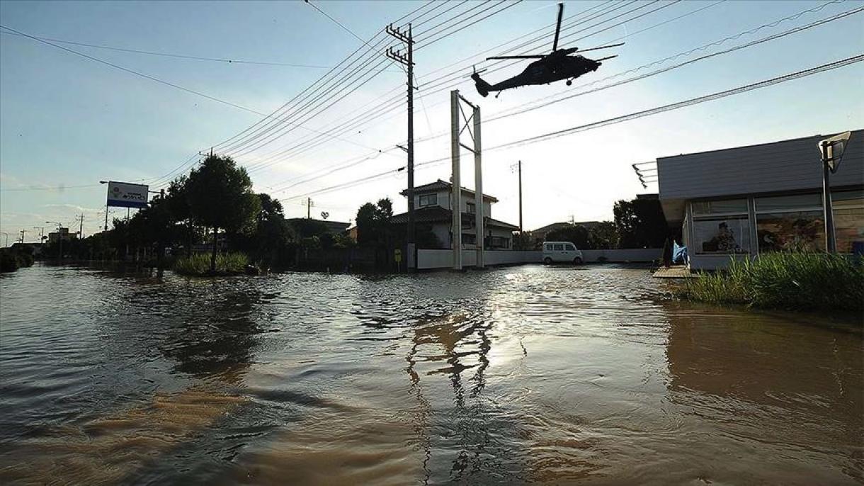 جاپان میں سیلاب اور شدید بارشیں،8 افراد ہلاک