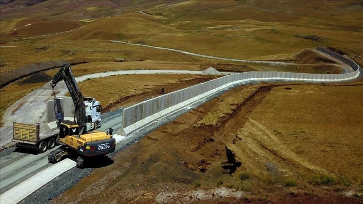 دیوار امنیتی غیرقابل عبور در مرز ترکیه و ایران