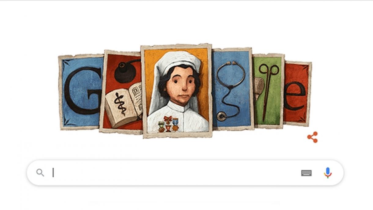 Google dedica doodle a la primera médica turca, Safiye Ali