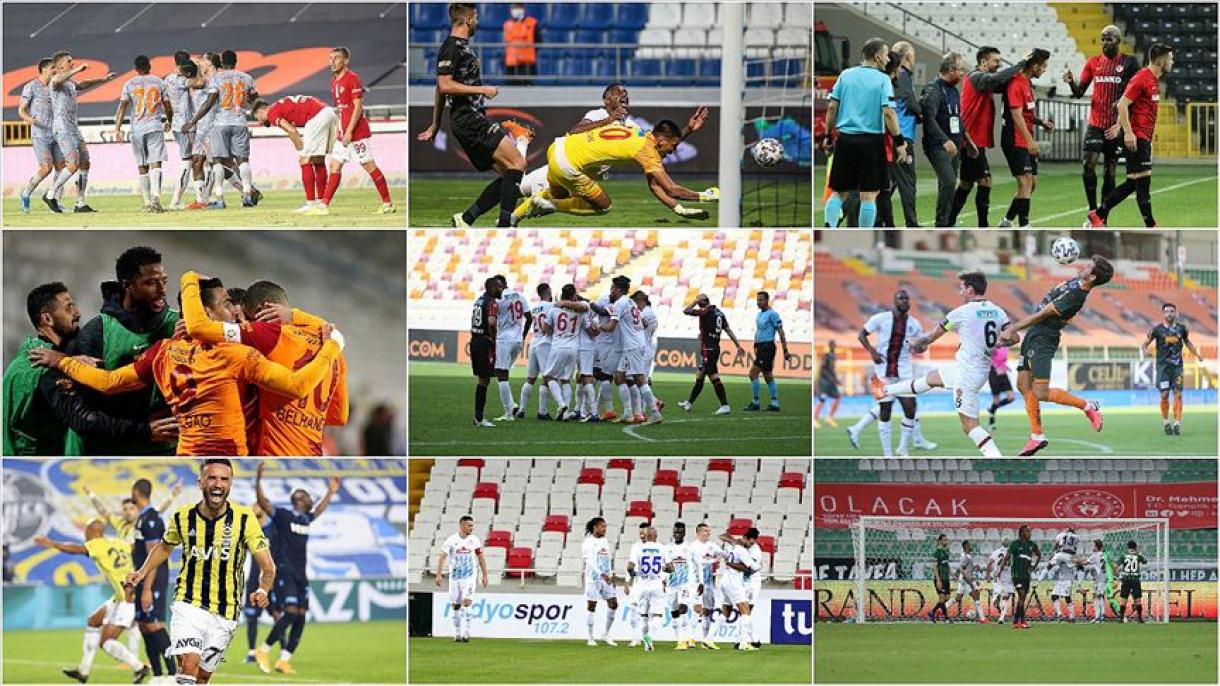 A Szuper Liga hatodik fordulójának eredményei