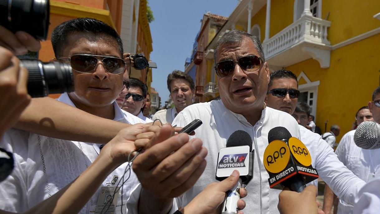 Correa dice que paz de Colombia "es la mejor noticia para la Patria Grande"