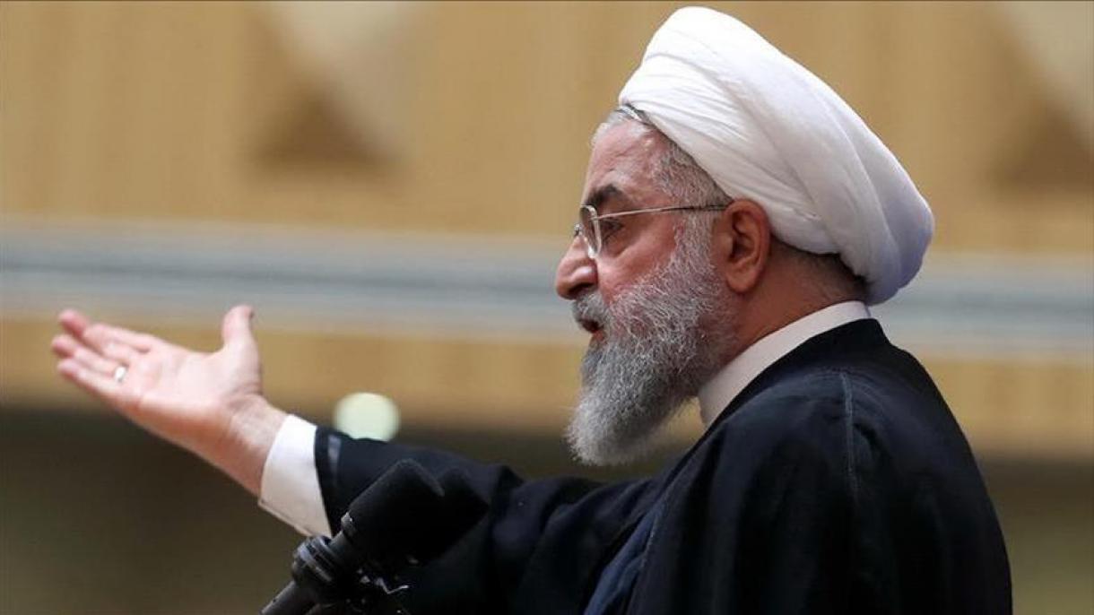 حسن روحانی: آمریکانین نوکلئر آنلاشمادان چکیلمه سی قبول اولوناماز
