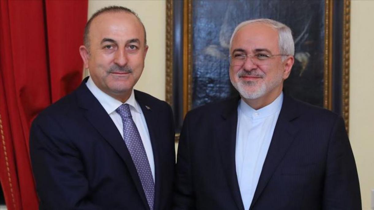 Çavuşoğlu – Zarif söyläşüe