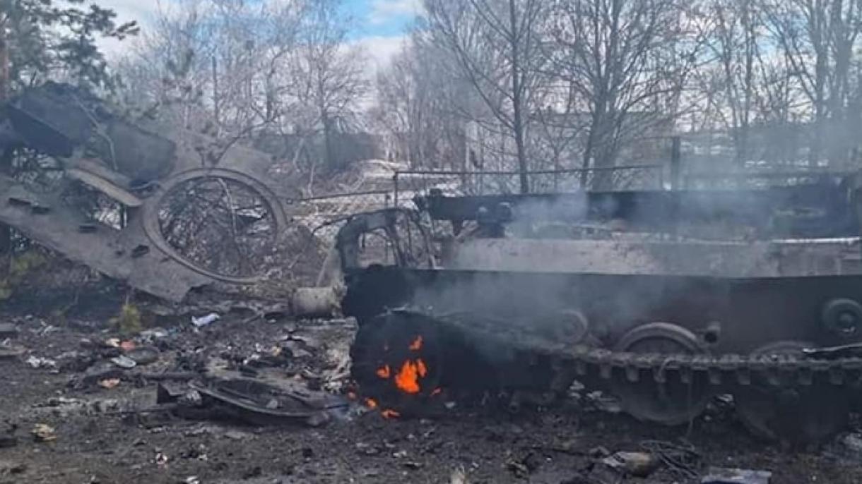 Ukrayna Baş Qərargahı: Rusiya ordusu son 24 saatda daha 200 əsgər itirdi