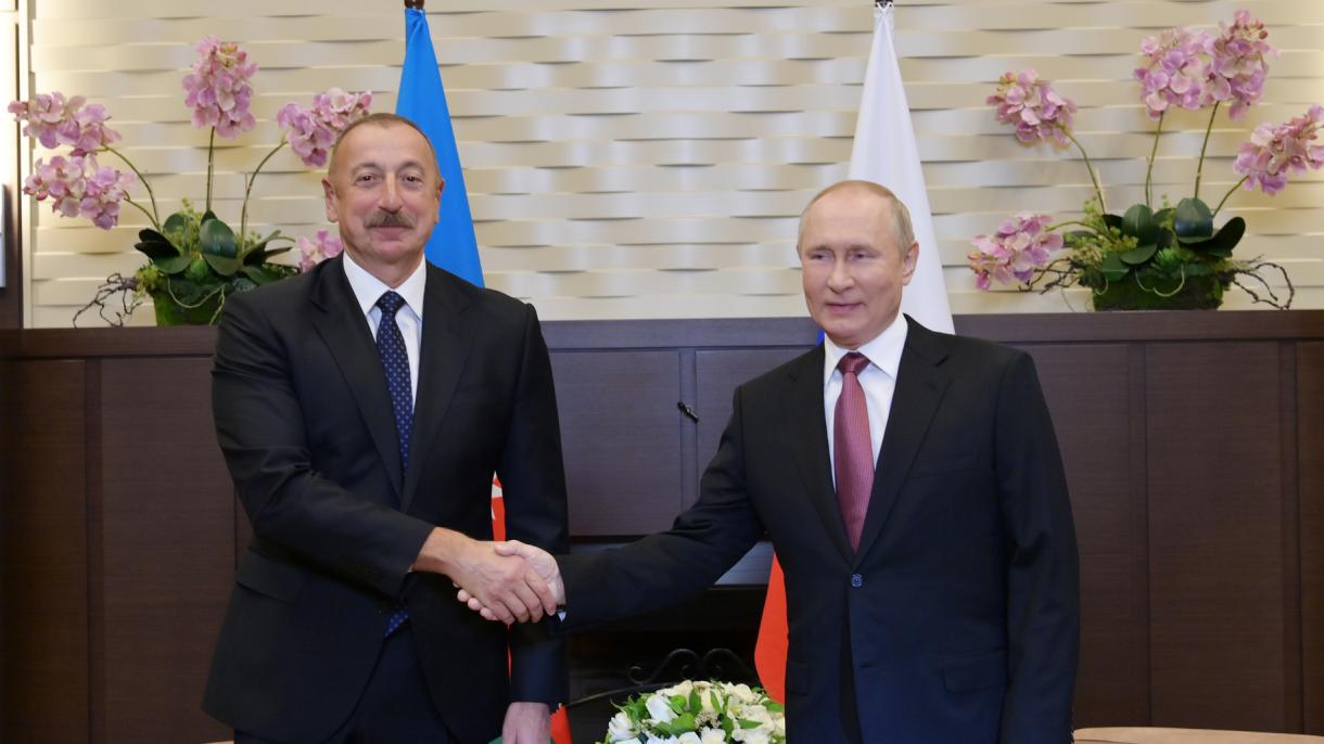 İlham Əliyev V. Putinin və Rusiya sülhməramlılarının rolunu yüksək qiymətləndirib