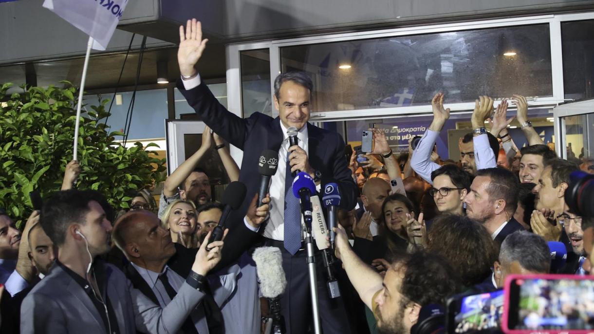 希腊新民主党获得40%以上选票成为第一大党