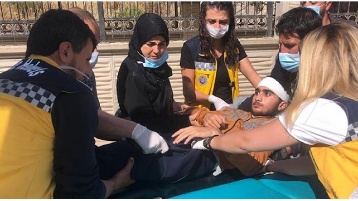 انتقال جوان سوری مبتلا به تومور مغزی جهت عمل جراحی به ترکیه